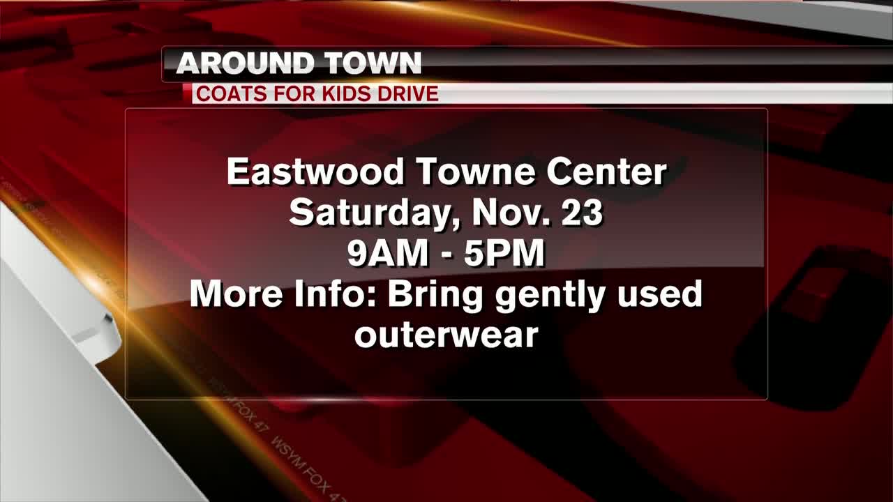 Around Town - Coats for Kids Drive - 11/19/19