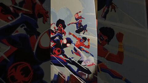 #shorts Up Close of Spider-Man: Across the Spider-Verse 4k Steelbook Best Buy Exclusive