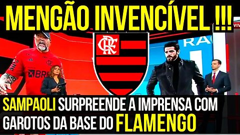 SAMPAOLI TÁ DEIXANDO A IMPRENSA MALUCA COM O FLAMENGO É TRETA!!! NOTÍCIAS DO FLAMENGO