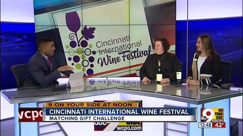 Cincinnati International Wine Festival donating to wildfire relief in California wine country