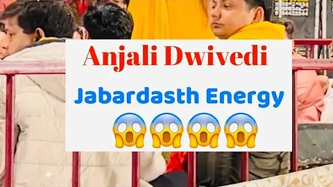 Anjalidwivedi ka kamaal 🎶 Jabardasth Energy | अंजलि की असली आवाज़ 👌