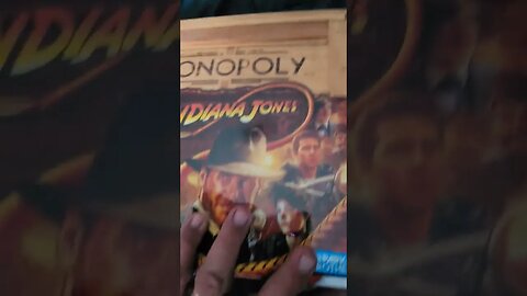 Indiana Jones Monopoly Crate #indianajones #monopoly #shorts