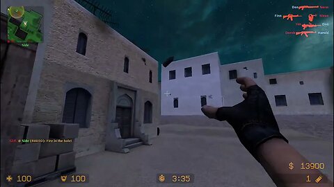 Counter Strike Source Dust 2 Night Bots #16