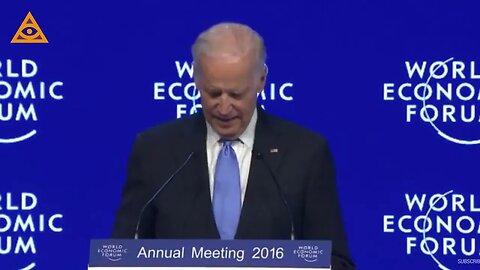 WEF 2016: Joe Biden and Klaus Schwab on Fourth Industrial Revolution.