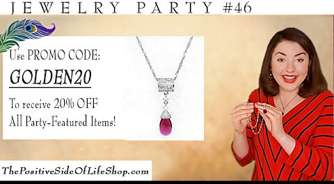 Emerald Cut Crystal Necklace *Limited*, Bangles, Crystal and Stones and MORE - Jewelry Party #46