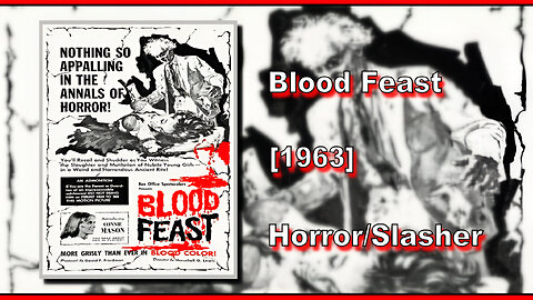 Blood Feast (1963) | HORROR/SLASHER | FULL MOVIE