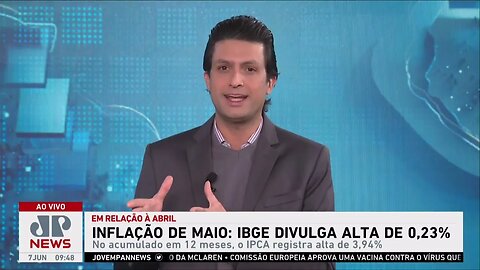 Inflação em maio registra alta de 0,23%, segundo IBGE; Ghani, Beraldo e Amanda Klein analisam