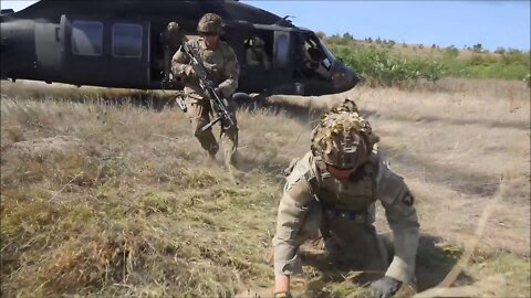 101st Airborne Air Assault Exercise in Romania