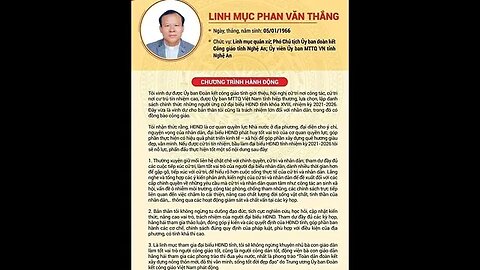 Linh Mục Toàn Là Đảng Viên #shorts