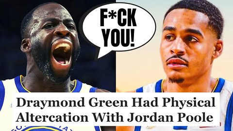 Draymond Green PUNCHES Warriors Teammate Jordan Poole At Practice | Facing Team Discipline!