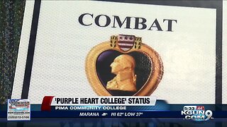 PCC gets purple heart designation