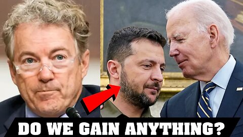 RAND PAUL IS FURIOUS ABOUT UKRAINE FUNDING! SENDS MESSAGE TO BIDEN