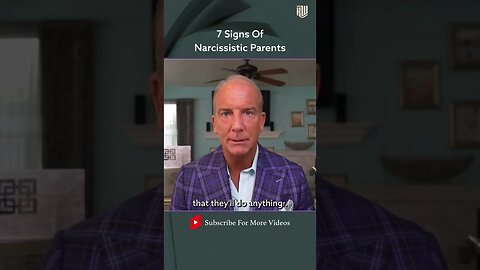 7 Signs Of A Narcissistic Parent #shorts