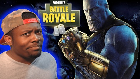 FORTNITE INFINITY GAUNTLET GAMEPLAY THANOS DESTROYING THE WORLD OF FORTNITE