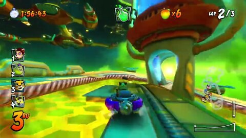 Drive-Thru Danger Mirror Mode Nintendo Switch Gameplay - Crash Team Racing Nitro-Fueled