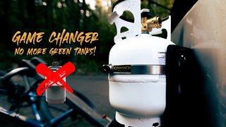 No more green propane tanks | Astro Camper Van