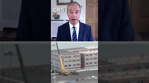 Nigel Farage: Migrant barge a 'recipe for disaster' #MigrantBarge #MigrantCrisis #Farage #GBNews