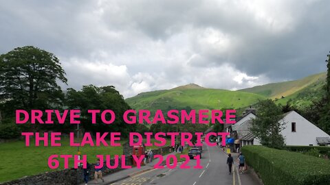 Grasmere. The Lake District, William Wordsworth Grave and Garden