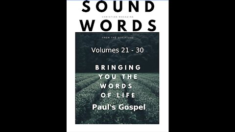 Sound Words, Paul's Gospel