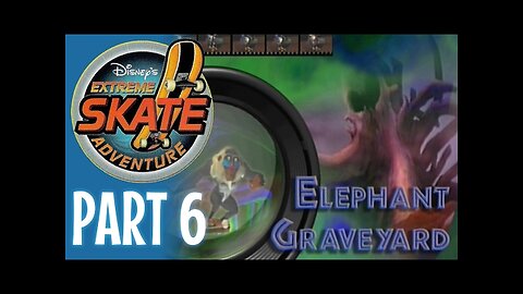 Disney's Extreme Skate Adventure Playthrough Part 6: Graveyard