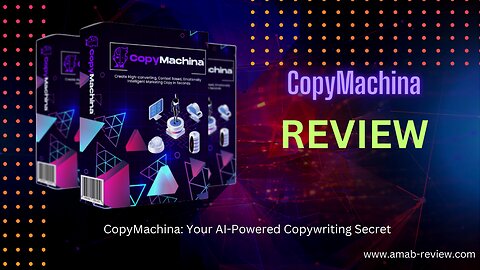 CopyMachina Demo Video: Get Over $500 Every Month