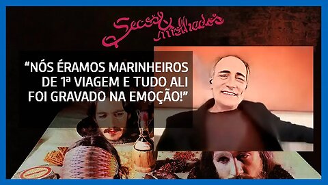 Corte Secos e Molhados | Gravação de Sangue Latino | Parceria com Paulinho Mendonça | Gerson Conrad