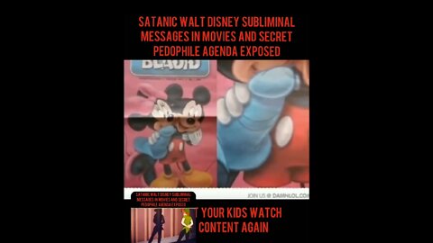 SATANIC PEDO NAZI WALT DISNEY EXPOSED