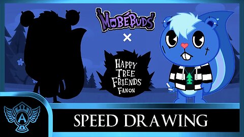 Speed Drawing: Happy Tree Friends Fanon - Paul | Mobebuds Style