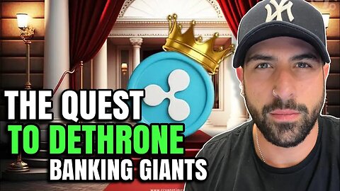 XRP RIPPLE THE QUEST TO DETHRONE BANKING GIANTS! BITCOIN GOING TO $400K?? WHAT HAPPENED TO BITBOY😮