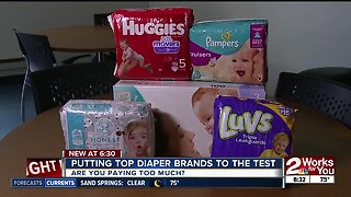 Putting top diaper brands to the test