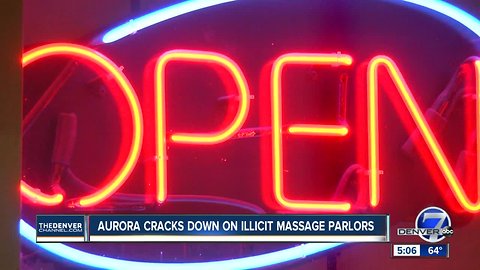 Aurora cracks down on illicit massage parlors