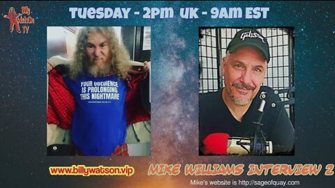 Sage of Quay™ - Mike Williams on Billy Watson TV - Sober In A Drunk World