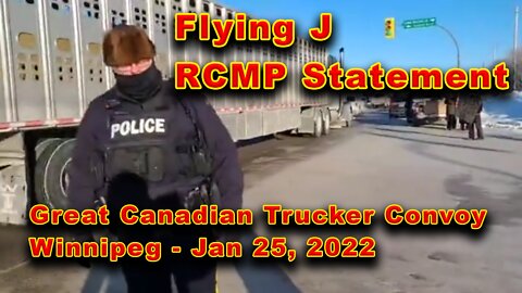 Flying J - RCMP Blockade