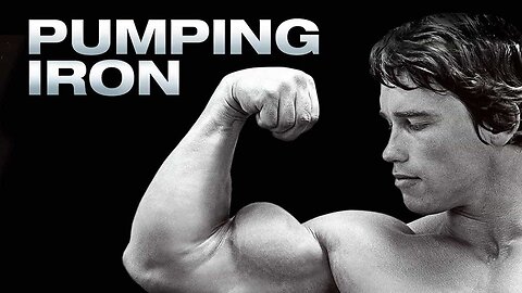 PUMPING IRON - ARNOLD SCHWARZENEGGER AND LOU FERRINO