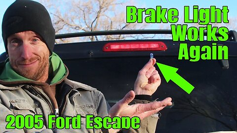 Replacing the 3rd Brake Light Bulbs | 2005 Ford Escape