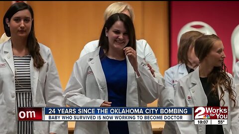 Baby who survived OKC Bombing working to become doctor