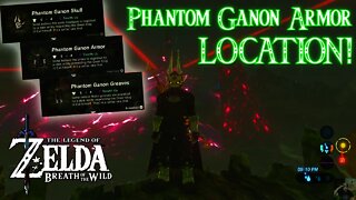 Phantom Ganon Armor Set Location! - Zelda Breath of the Wild "The Champions' Ballad"