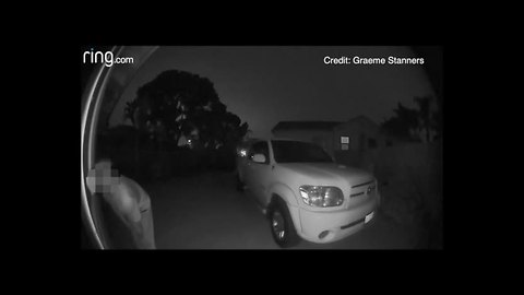 Video: "Peeping Tom" caught looking into Carlsbad home before chased away