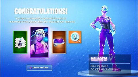 How to Get "NEW GALAXY BUNDLE" in Fortnite.. Exclusive "LLAMALAXY" Spray, FEMALE GALAXY SKIN & Wrap!