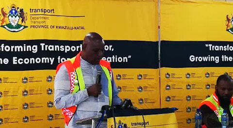 SOUTH AFRICA - Durban - KZN Transport Month Launch (Videos) (Mdx)