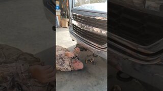 Deer Hunting driving a Chevy - #shorts