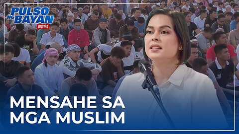 Mensahe ni VP Sara Duterte sa pagtatapos ng Ramadan ng mga kapatid na Muslim