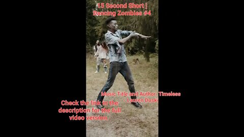 15 Second Short | Dancing Zombies | Ease Tension Meditation Music#Meditation #halloween #music #4