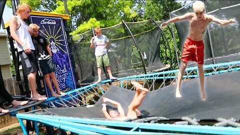 TRAMPOLINE MEET-UP INSANITY!