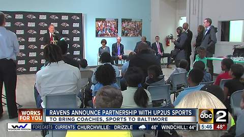 Ravens announce partnership with UP2US Sports