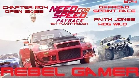 Need for Speed Payback - Offroad Sprint Race: Hog Wild (#74) - XBOX SERIES X