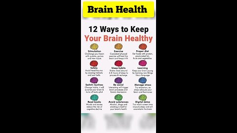 12 ways to keep your brain healthy