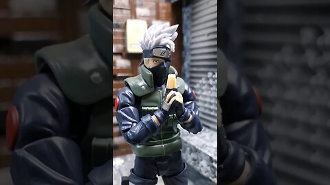 [Naruto] Kakashi Hatake S.H.Figuarts - Stop Motion - Chidori #stopmotion #naruto #shorts