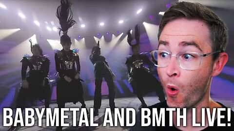 Bring Me The Horizon and BABYMETAL Live! "Kingslayer" Reaction