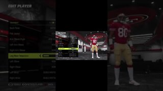 How To Create Jerry Rice Franchise Roster Madden 23 #shorts